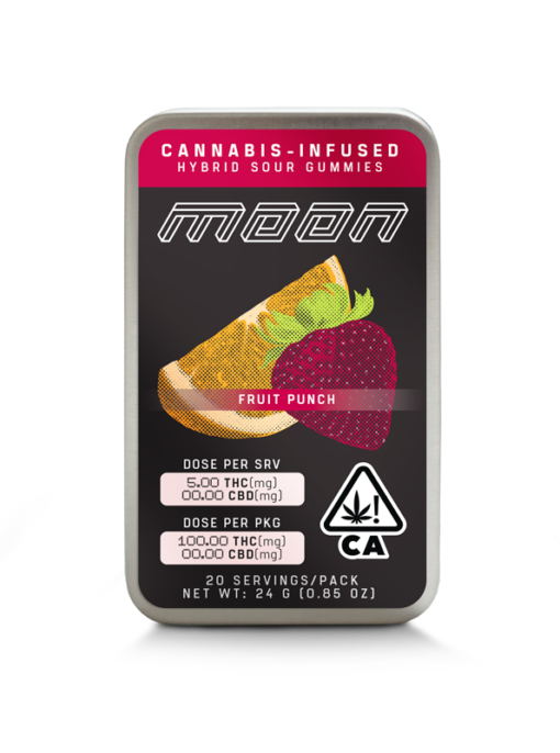 Moon Chocolate Gummies Fruit Punch